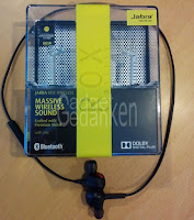 Jabra Rox Wireless Bluetooth Kopfhörer mit Verpackung