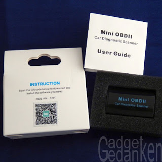 Mini OBD2 Diagnoseadapter: Packungsinhalt