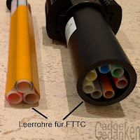 Leerrohre für FTTC