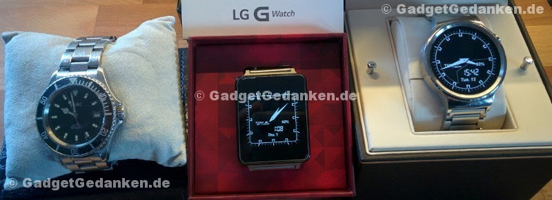 Automatikuhr, LG G Watch, Huawei Watch