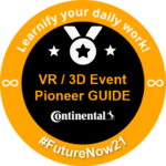 Virtual Reality Event 2021 - digital GUIDEs, Continental AG